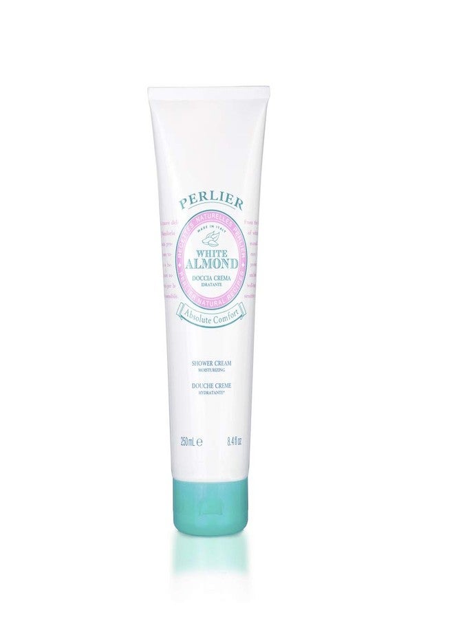 Perlier:"White Almond" Moisturizing Shower Cream 8.4 Fluid Ounces (250mL) Tube [ Italian Import ]